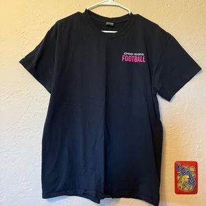 Edmond Memorial Football breast cancer awareness shirt